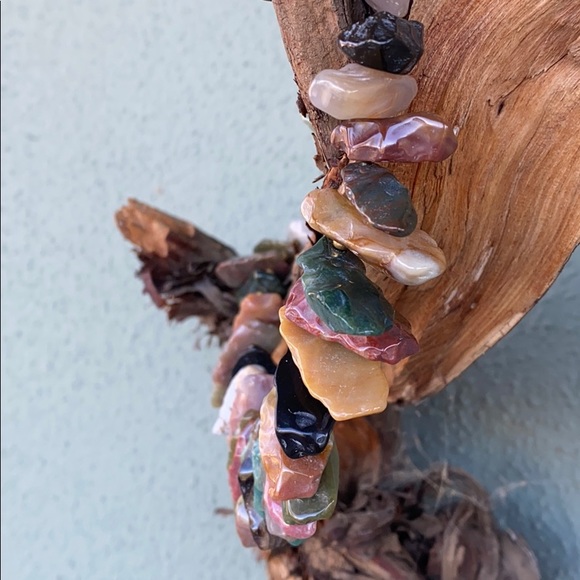 Mixed Stones Artisan Made Collar Necklace - Picture 5 of 8